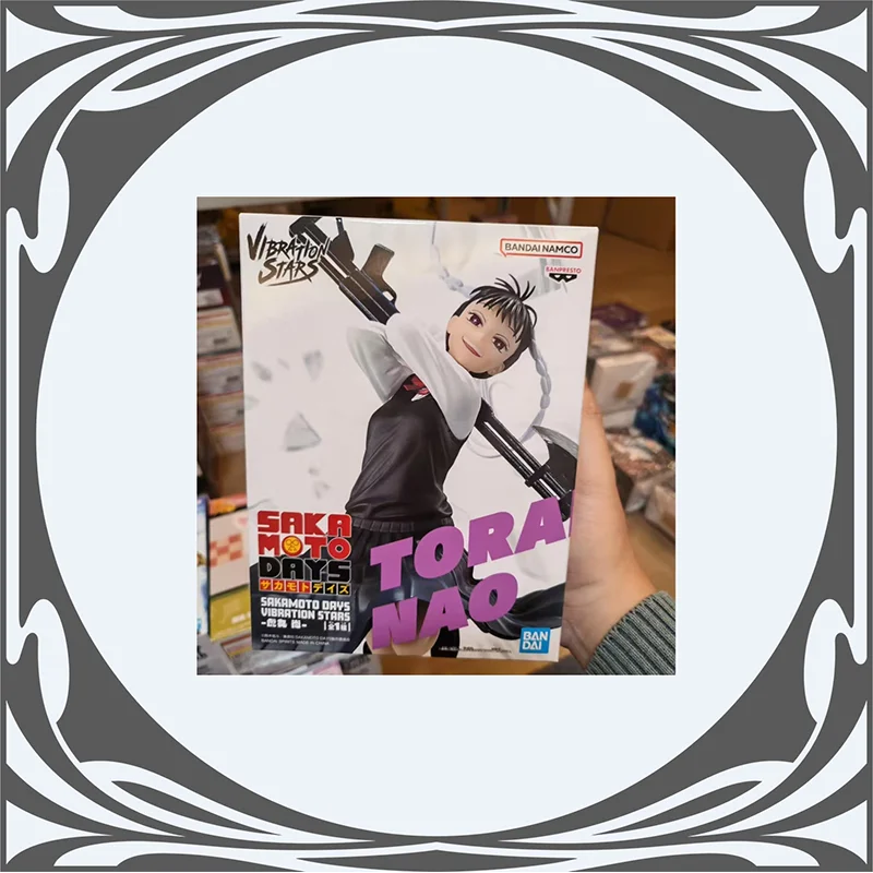 

New In Stock Genuine BANDAI BANPRESTO VIBRATION STARS SAKAMOTO DAYS Toramaru Nao PVC about 14cm Figure Anime Model Toy Gift