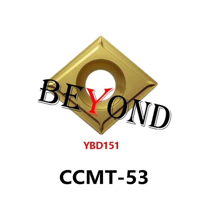 CCMT 100% Original CCMT09T304-53 YBC251 YBM251 CCMT09T308-53 YBC151 CCMT120404-53 YBD151 CCMT060204-53 Lathe Tool Carbide Insert