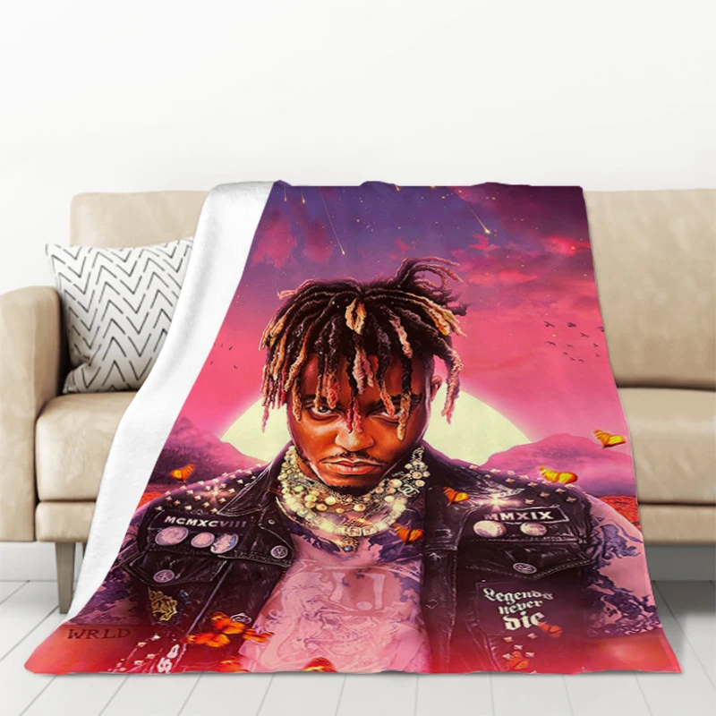 

Hip Hop Z-XXXTentacion Luxury Blanket Fluffy Sofa Blankets & Throws Microfiber Bedding Catnap Custom Cobija Knee Bed Throw Soft