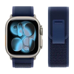 Nylon for Apple watch Ultra 2 band 49mm 44mm 40mm 45mm 41mm 38mm 42mm 44 45 49 mm bracelet iWatch series 9 7 6 5 4 3 se 8 strap