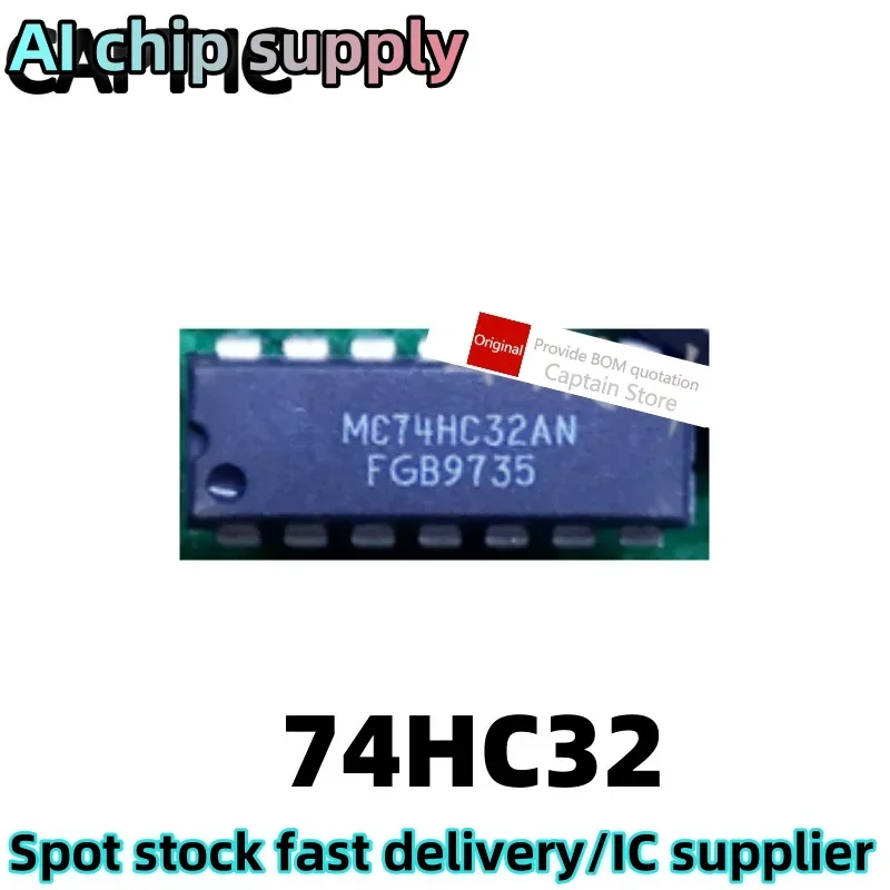 5PCS HD74HC32P SN74HC32N Inline DIP-14 Logic - Gate and Inverter