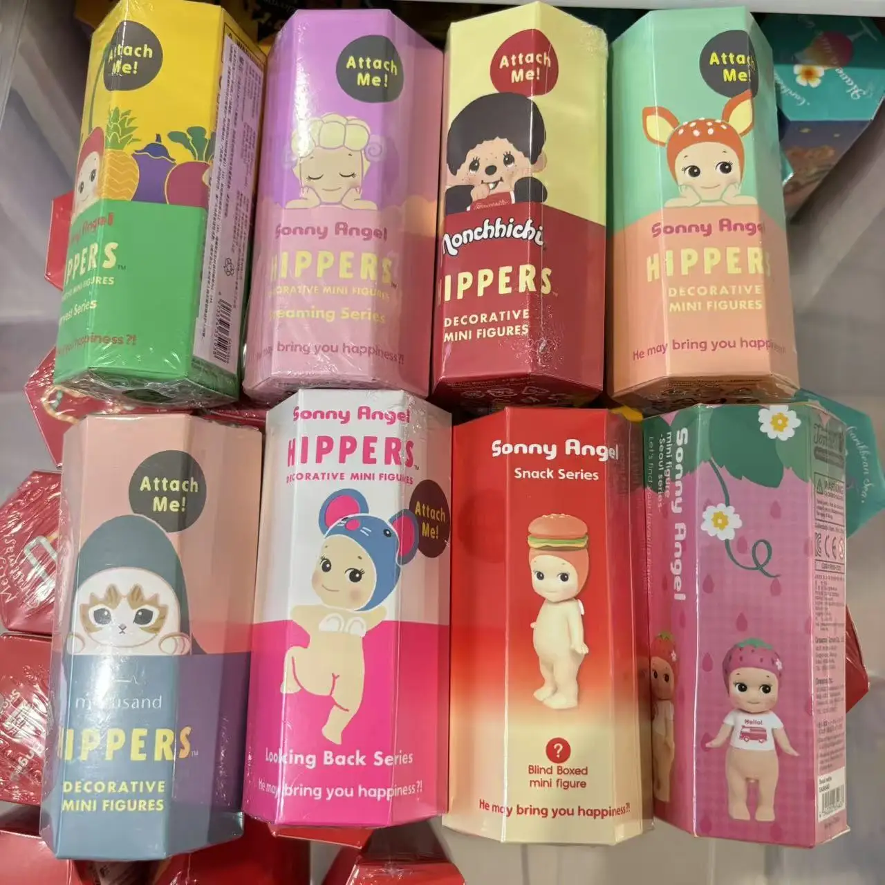 Sonny Angel สุ่ม Mystery Box เค้กวันเกิดฮาโลวีนคอลเลกชันคริสต์มาสแฟชั่นเล่นกล่องตาบอดตกแต่งของขวัญ