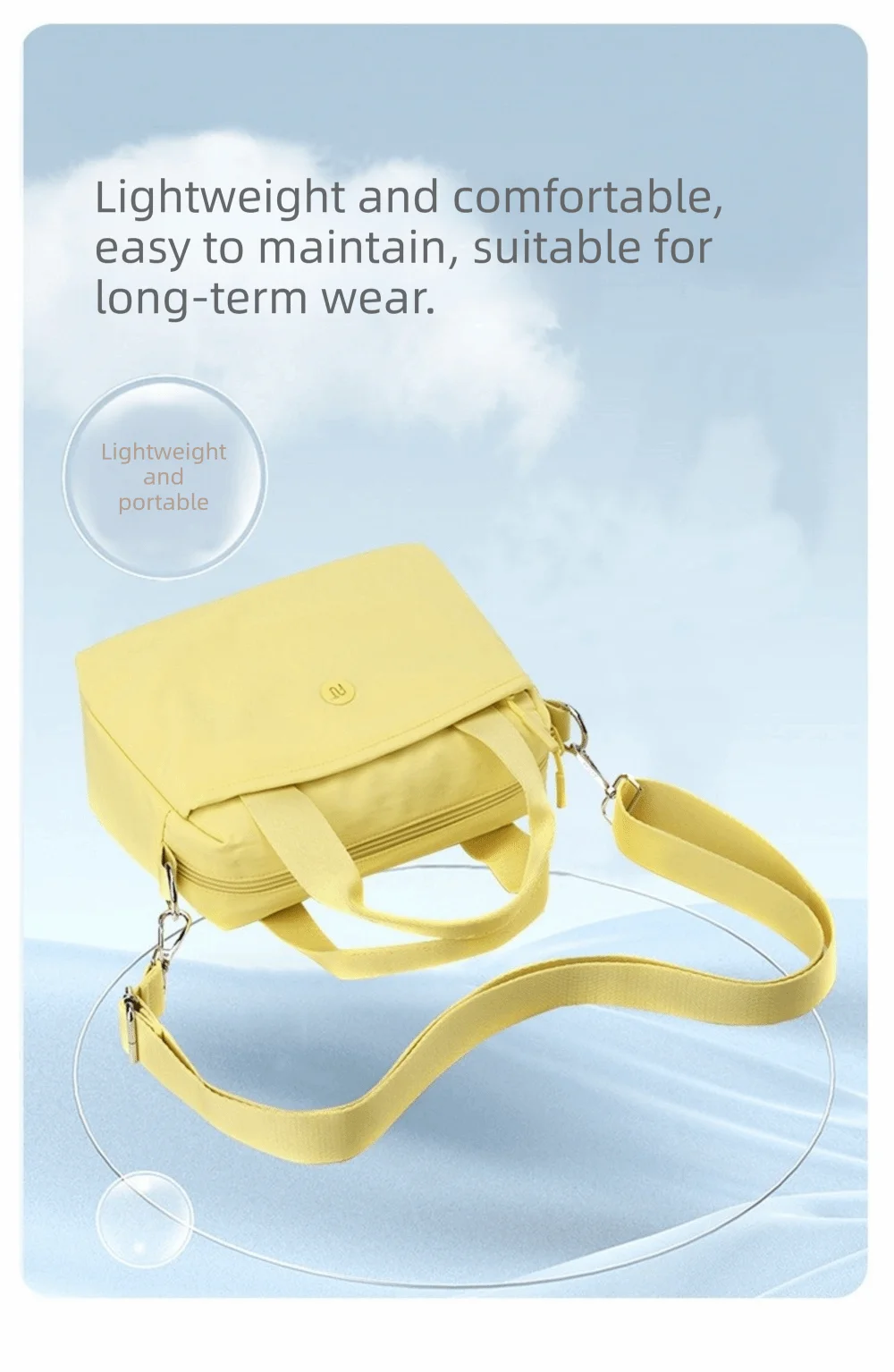 Neue Lässige Oxford-Stoff Umhängetasche Große Kapazität Wasserdichte Mama-Tasche Vielseitige Messenger-Tasche Reise – Detail 6