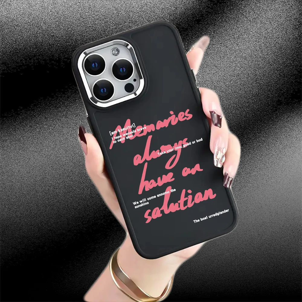 

Чехол для телефона с английскими узорами для iPhone 16Pro Max/iPhone 16Pro/iPhone 16/16 Plus для iPhone 11 12 13 14 15 серий