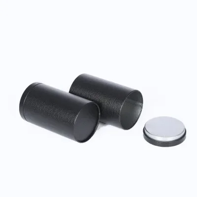 

10 шт., матовая черная круглая жестяная коробка для хранения, пищевая жестяная коробка, металлическая банка, коробка для конфет, банка для свечей