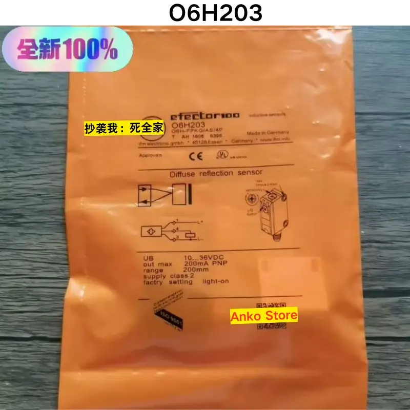 Brand-new   O6H203 diffuse reflection photoelectric switch