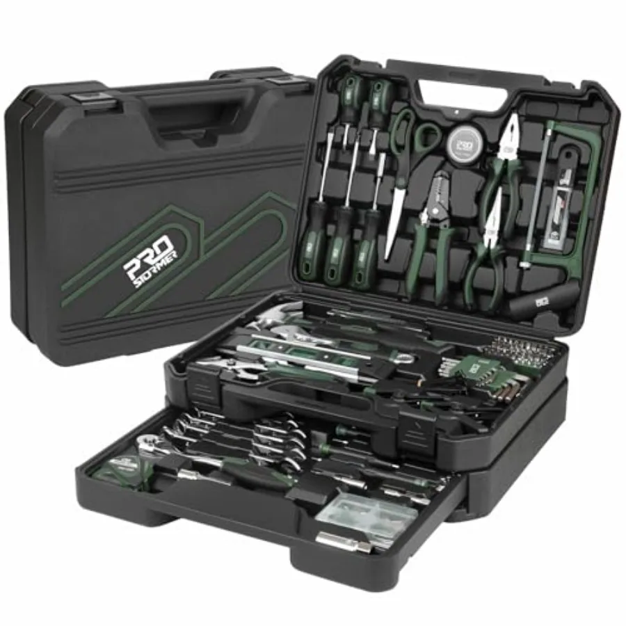 

269-Piece Tool Set, Complete Tool Kit for Home, Auto and Mechanics Repair, General Household Hand Tool Box with Drawer for Men
