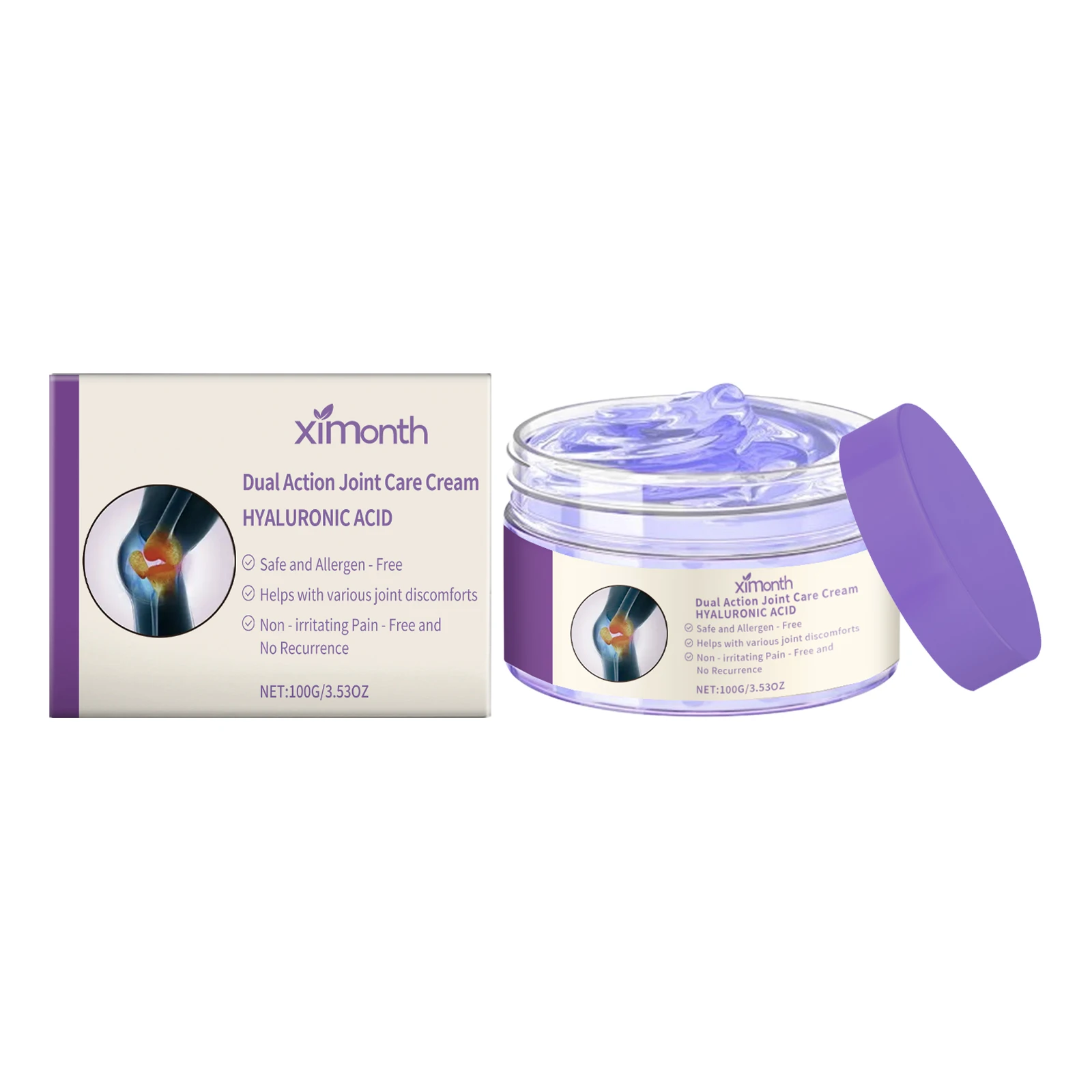 Joint Care Cream Relieve Joint Stiffness Nourish Damaged Joint Tissue Boost Boby Mobility Gentle For Leg Waist Hand Shoulder