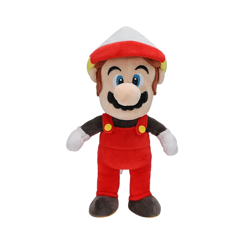 Super Mario Bros. Wonder Drill Mario 10 inches Stuffed Animal , 3D worlds Odyssey Character Plush Toy