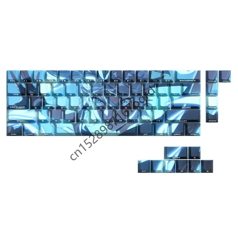 

Эргономичные клавишные клавиши Механические клавиатуры PBT Клавицы для 61 67 68 Клавиатур