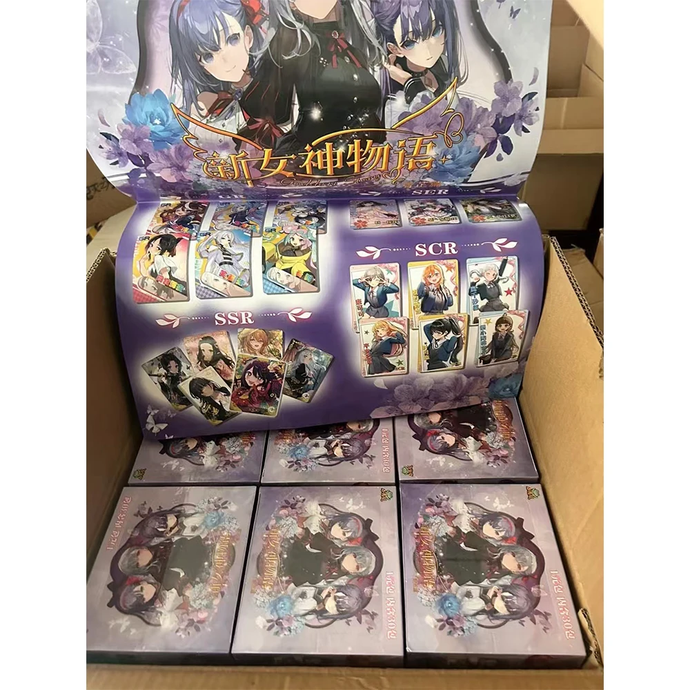 Nowa karta historii bogini NS-13 gry anime strój kąpielowy Bikini uczta Booster Box Doujin zabawki i urodziny hobby prezent