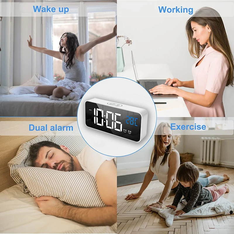 Thumbnail 3 - #54 New LED Bedside Alarm Clocks Arrivals