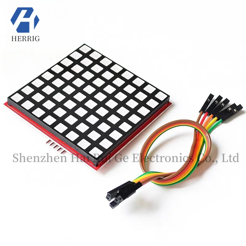 

Raspberry Pi 3/2nd generation/Type B/B LED full color dot matrix screen 8*8 dot matrix module