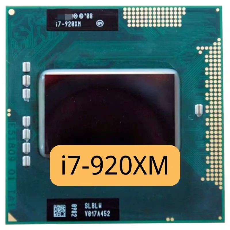 

Процессор Intel Core i7 920XM i7-920XM, Процессор Extreme Edition 8M 2,00-3,20 ГГц, процессор для ноутбука SLBLW I7 920XM