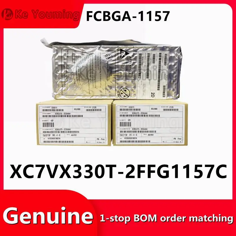 Integrated Circuit IC, Electronic Components, One-Stop BOM Distribution, XC7VX330T-2FFG1157C, FCBGA-1157, 1Pc