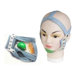 Dental Orthodontic Combination Head Cap High Pull Headgear Strap with J Hook Dental Extraoral Anchorage Combination Headgears