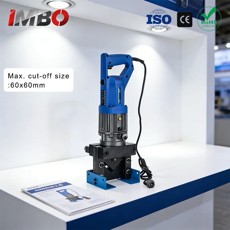 IMBO Handheld Angle iron Cutting Machine High Power Electric Hydraulic Angle Steel Cutting Machine