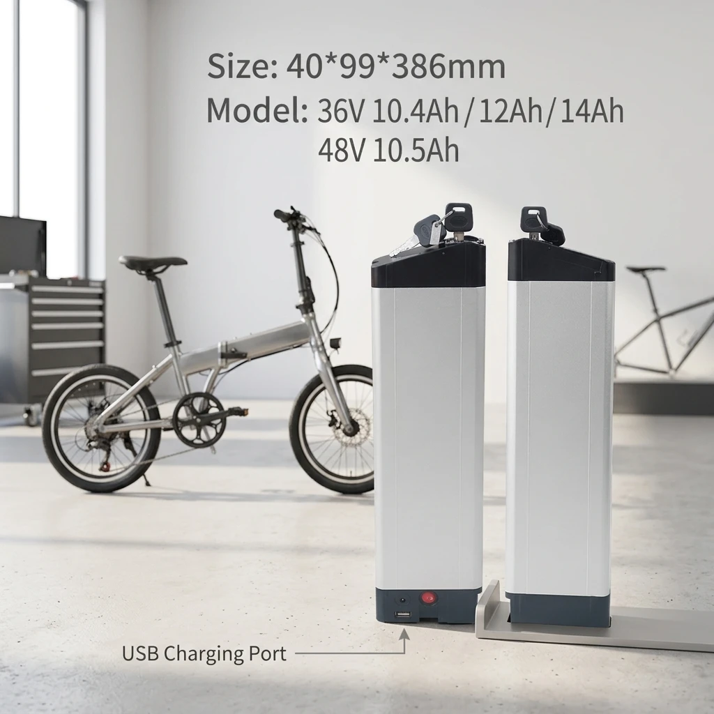 36 Volt Faltbares Elektrofahrrad-Akku 36V 10,4Ah 12Ah 14Ah 48V 10,5Ah Li-Ionen-Akku für PVY Z20 Pro E-Joe Epik SE E-Bike