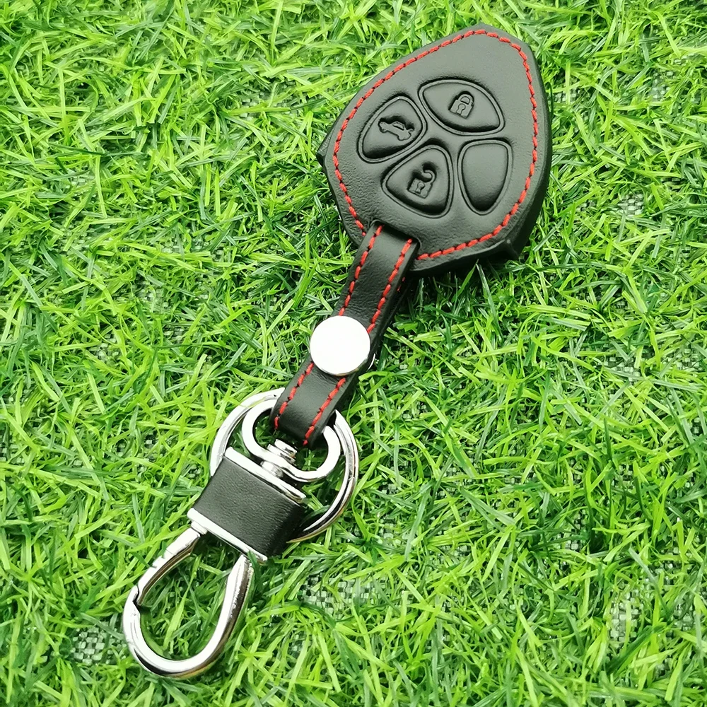 

Leather Car Key Cover Remote Fobs Shell Protector Cases Auto Accessories for Toyota Camry Avalon Corolla Matrix Rav4 Venza Yaris