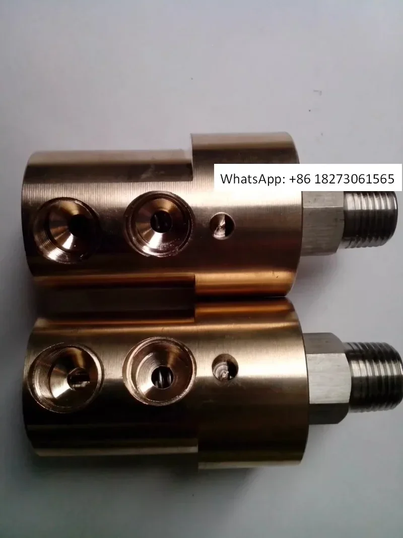 

1PCS Factory direct sales, i-njection molding machine mold special cooling water rotary joint HK-15A, brass rotary joint