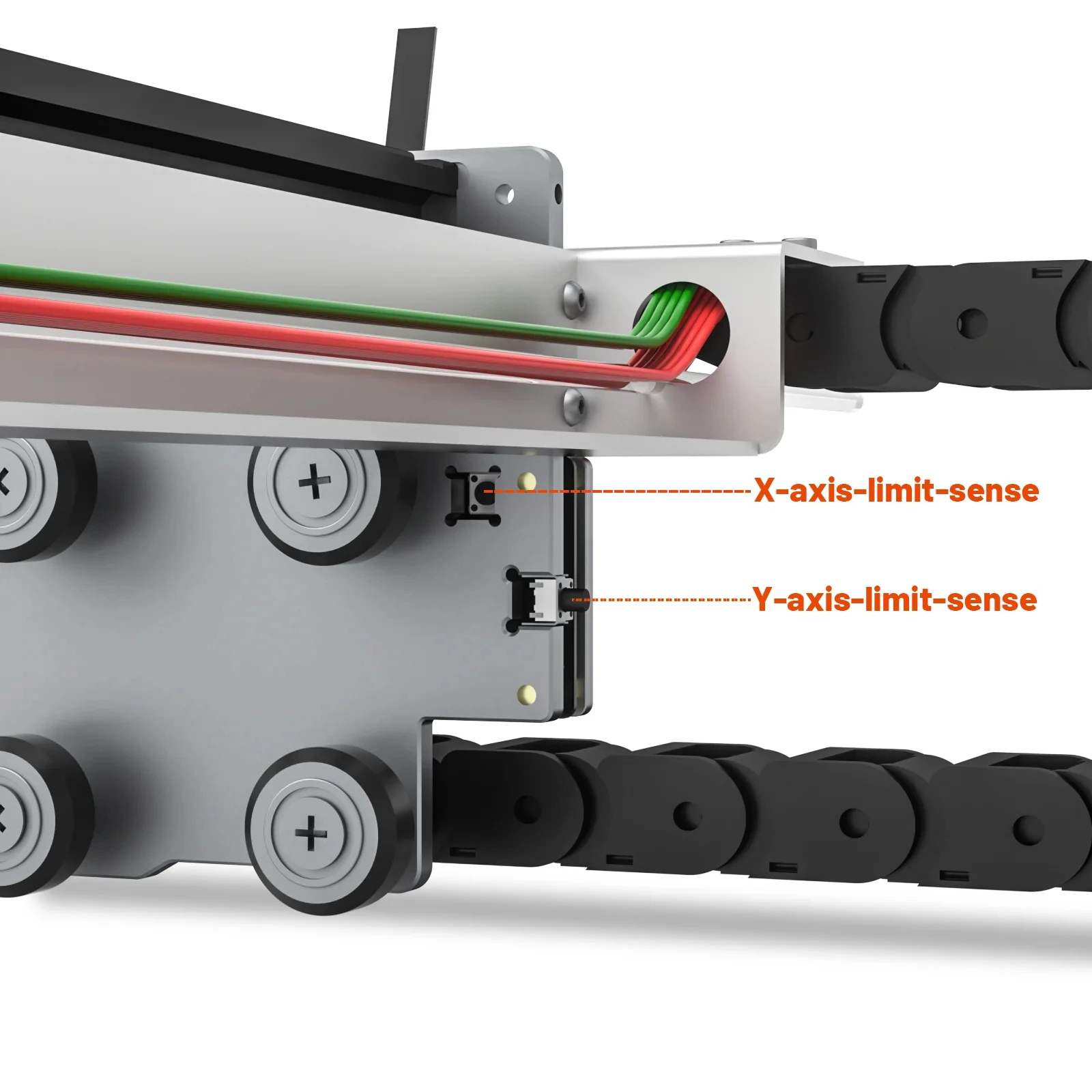 Imagem -04 - Neje Max v2 80w 120w Máquina de Gravação e Corte a Laser Máquina de Gravação a Laser com Roteador Cnc a ar Assistido