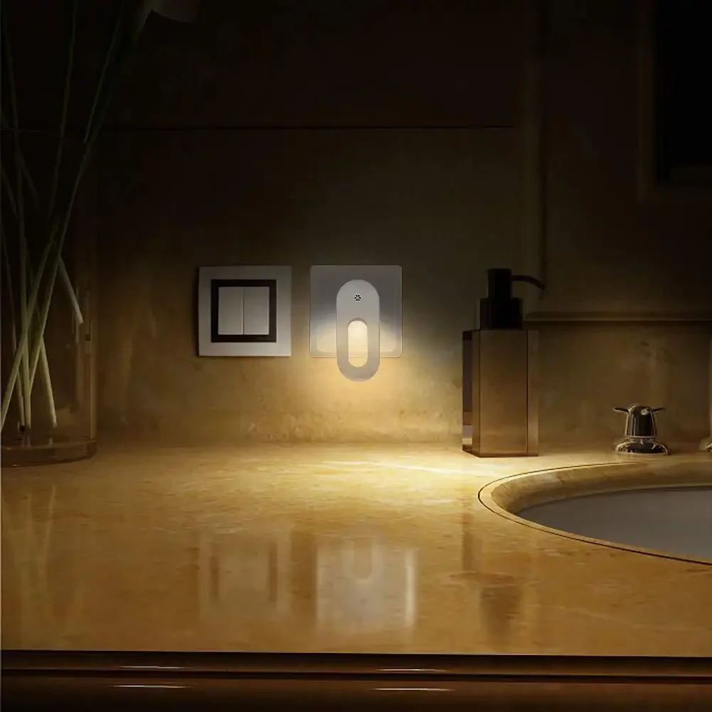 LED Nachtlicht EU/Us-stecker Steckdose Mit Dämmerung Sensor Warm Weiß Lampe Energiesparende Für Kinderzimmer schlafzimmer Nacht Lampe – Detail 8