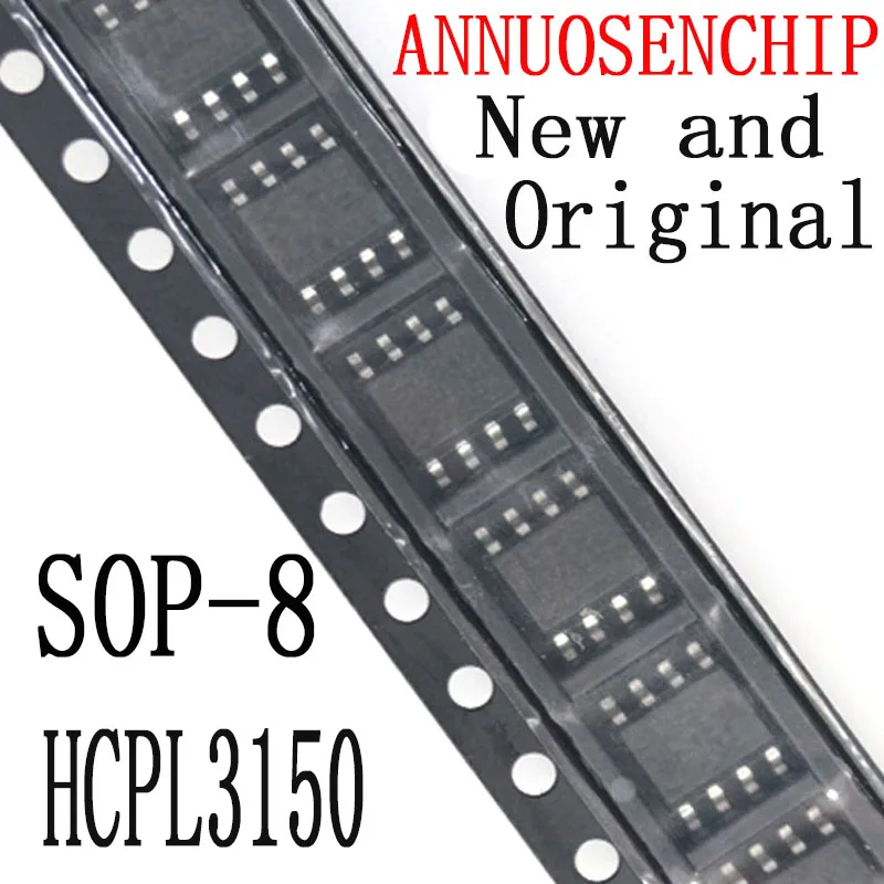 10PCS New And Original SOP-8 HCPL-3150 SOP A3150V A3150 3150V SOP-8 Optocoupler HCPL3150