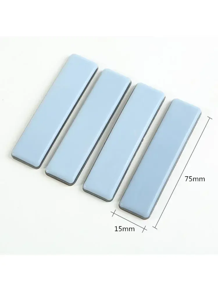 4 Pcs/Lot 15*75mm Protection Furniture Sliding Pad, Self-Adhes , Table, Chair, Foot Convenient To Move