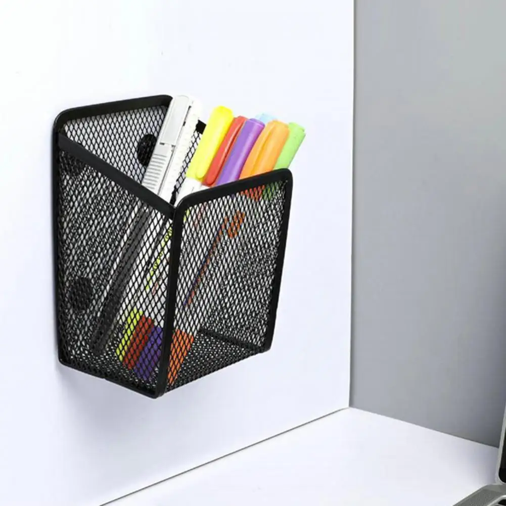 Metal Locker Organizer Kit Maximize Space Store Magnetic Pen Holder Foldable Locker Rack School Essentials Erase Marker Holder