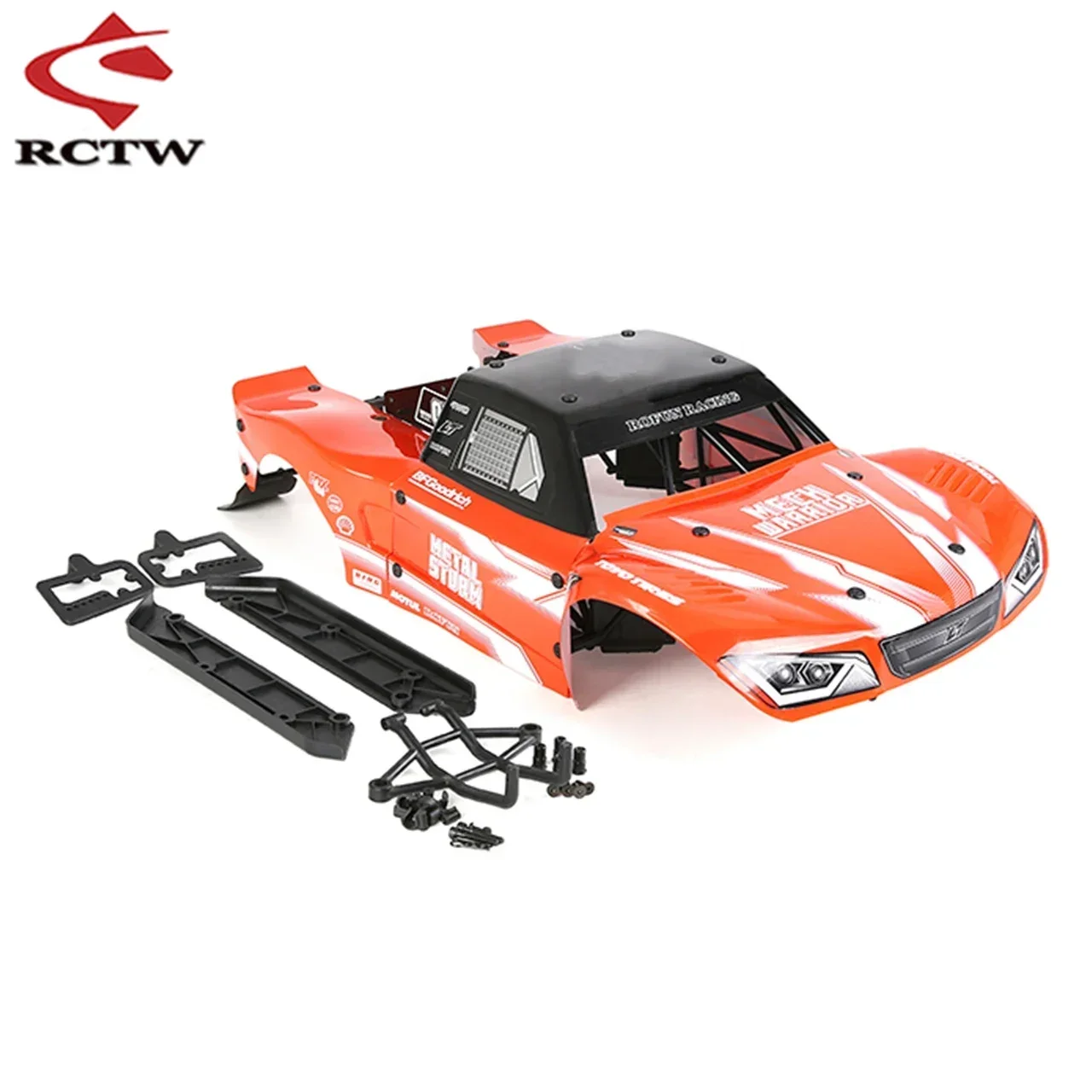 Roll Cage Conversion Kit with Body Car Shell for 1/5 Rc Hpi Rofun Baha KingMotor Rovan Baja 5T 5SC Modified LT Truck Spare Parts