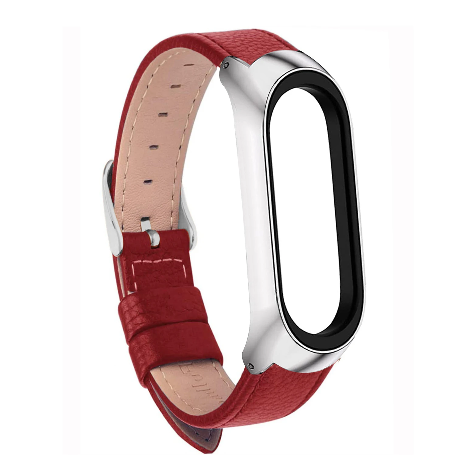 Leather Wrist Bracelet for Xiaomi Mi Band 7 Sport Strap watch wrist strap For xiaomi mi band 5/6 bracelet Miband 7 Strap