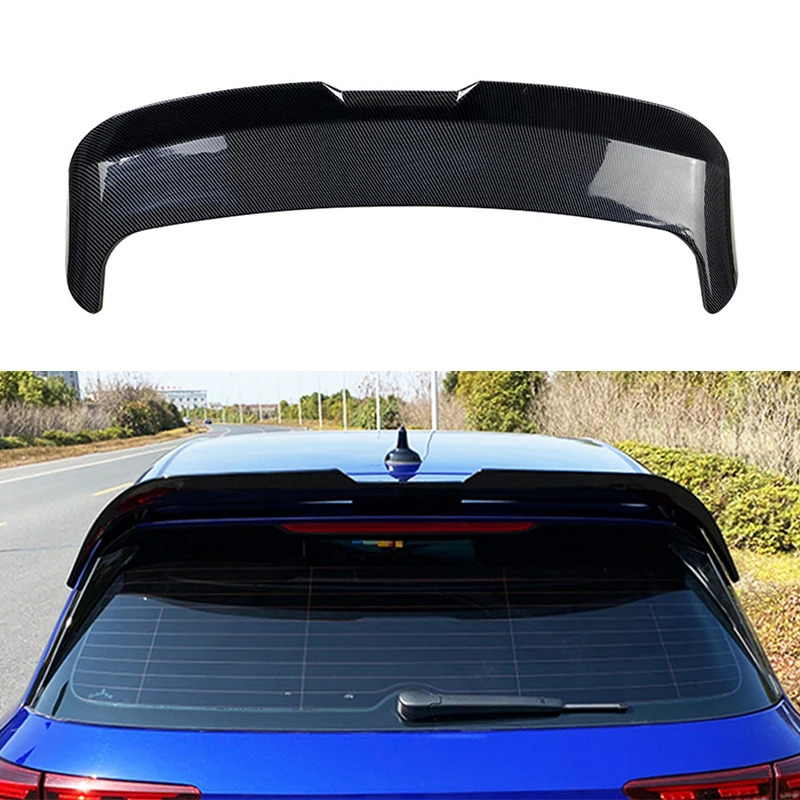 

Car Rear Roof Trunk Spoiler Rear Wing Lip Trim Sticker Styling Body Kit For Volkswagen Golf 8 MK8 2020-2021 Car Styling