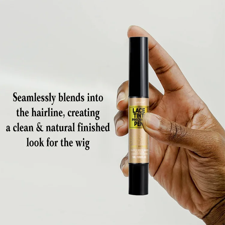 Lace Tint Pen for Wigs, Long-Lasting, Easy to Apply, Natural Looking, High Viscosity, All Hair Types image 2