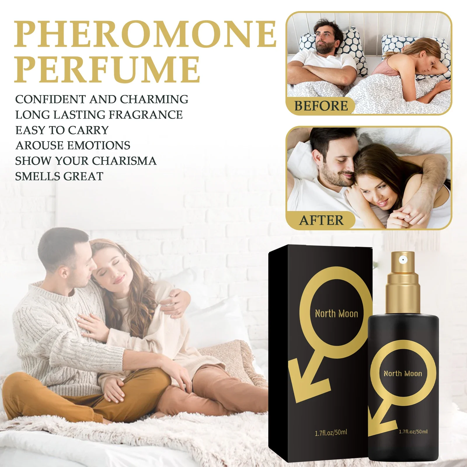 50ml wysokiej jakości perfumy męskie trwały zapach w sprayu Parfums Dames roślinny kwiatowy zapach feromony perfumy De Mujer Originales