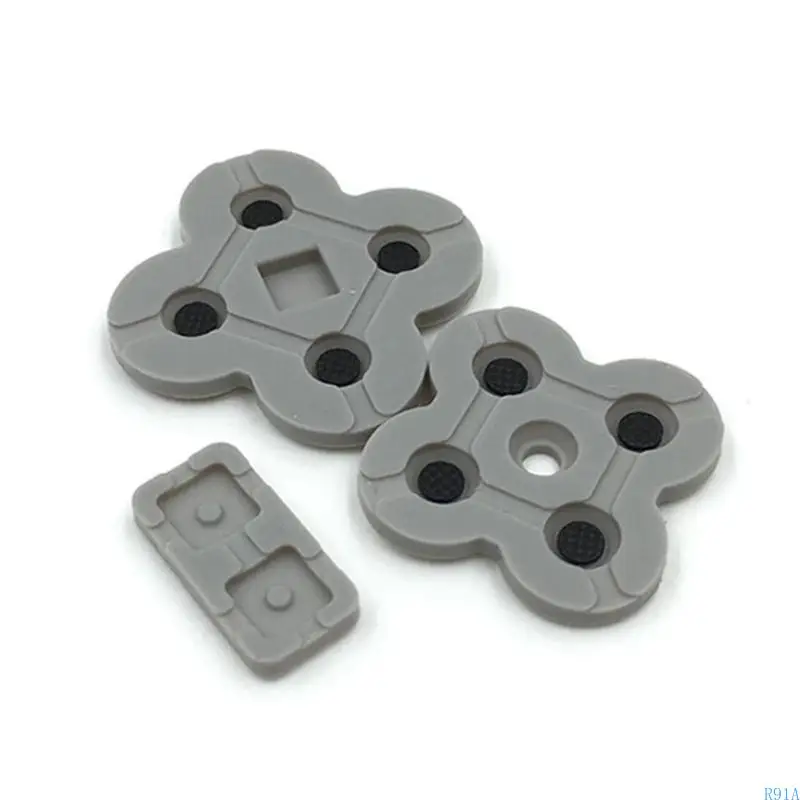 R91A 1 ชุดแผ่นยางนำไฟฟ้าสำหรับ การเปลี่ยนซิลิโคนแผ่นเมมเบรนสัมผัสชุดติดต่อชุดซ่อมปะเก็นชุด