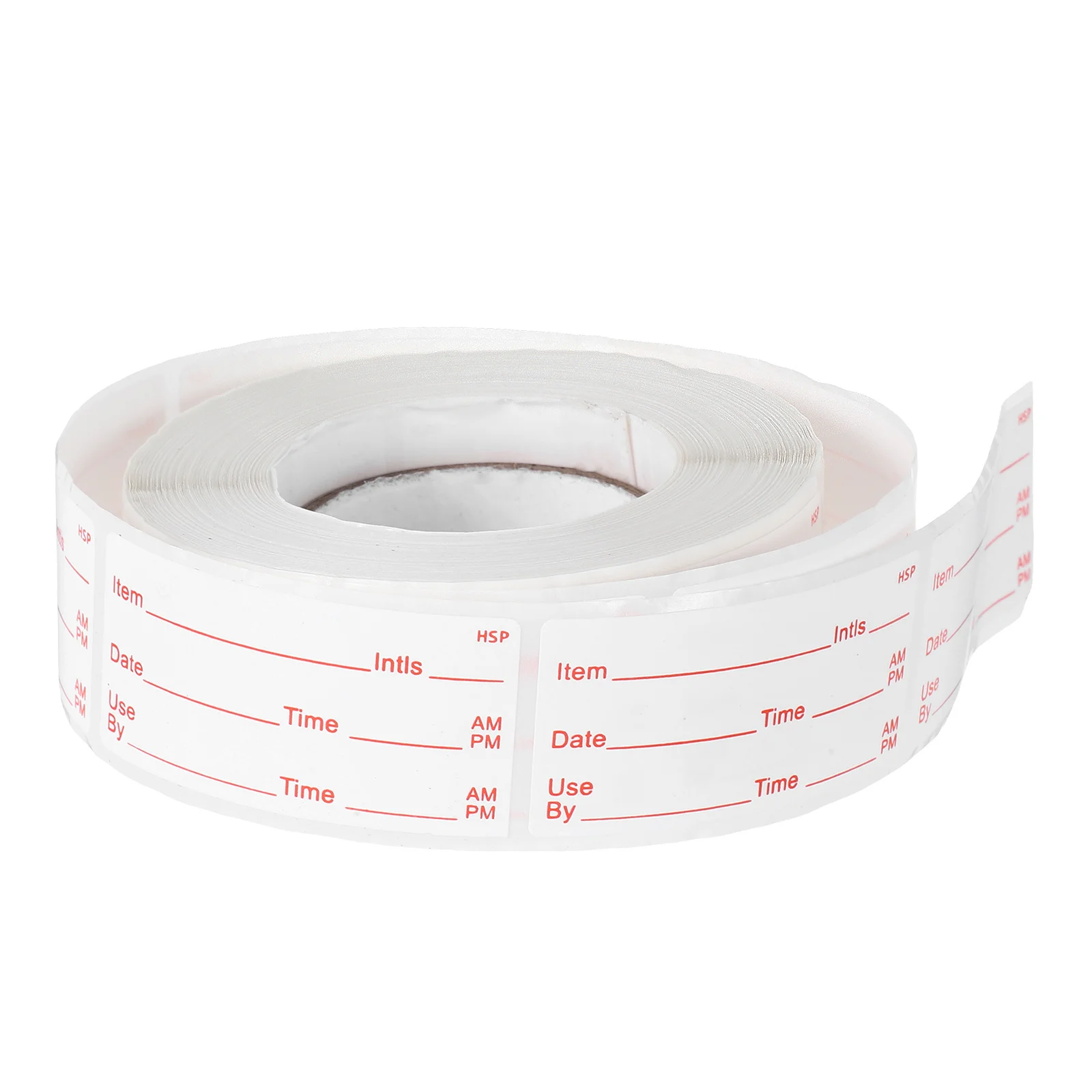 1 rolo de etiquetas para freezer, para armazenamento de alimentos, removível, resistente a óleo, fácil casca, cozinha, despensa, organização, adesivos, recipientes, frascos
