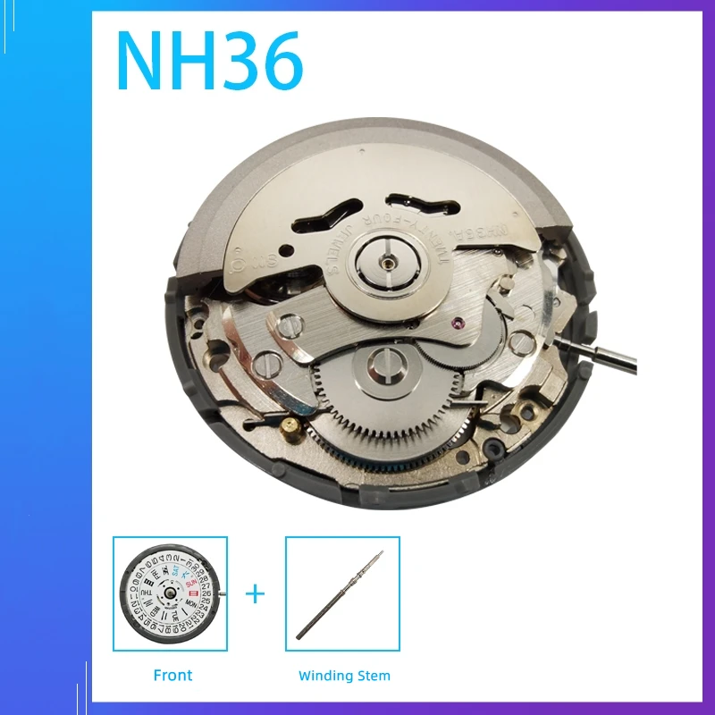 Automatic Watch Movement Men\'s Parts Mechanical Watch Movement NH35 / NH36 Movement Watch Replace Accessory