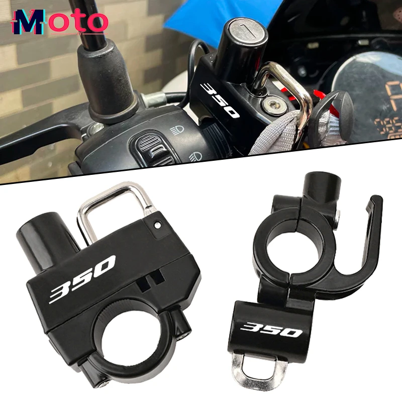 For Honda Forza 350 300 ADV350 NSS 350 Motorcycle Accessories CNC Aluminium Helmet Lock Anti-Theft Helmet Security Locks with