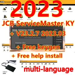 Software de diagnóstico JCB Service Master 4 (23.2.7), 2023, desbloqueado completo, instalación de vídeo, ayuda gratuita, novedad de 03/2023