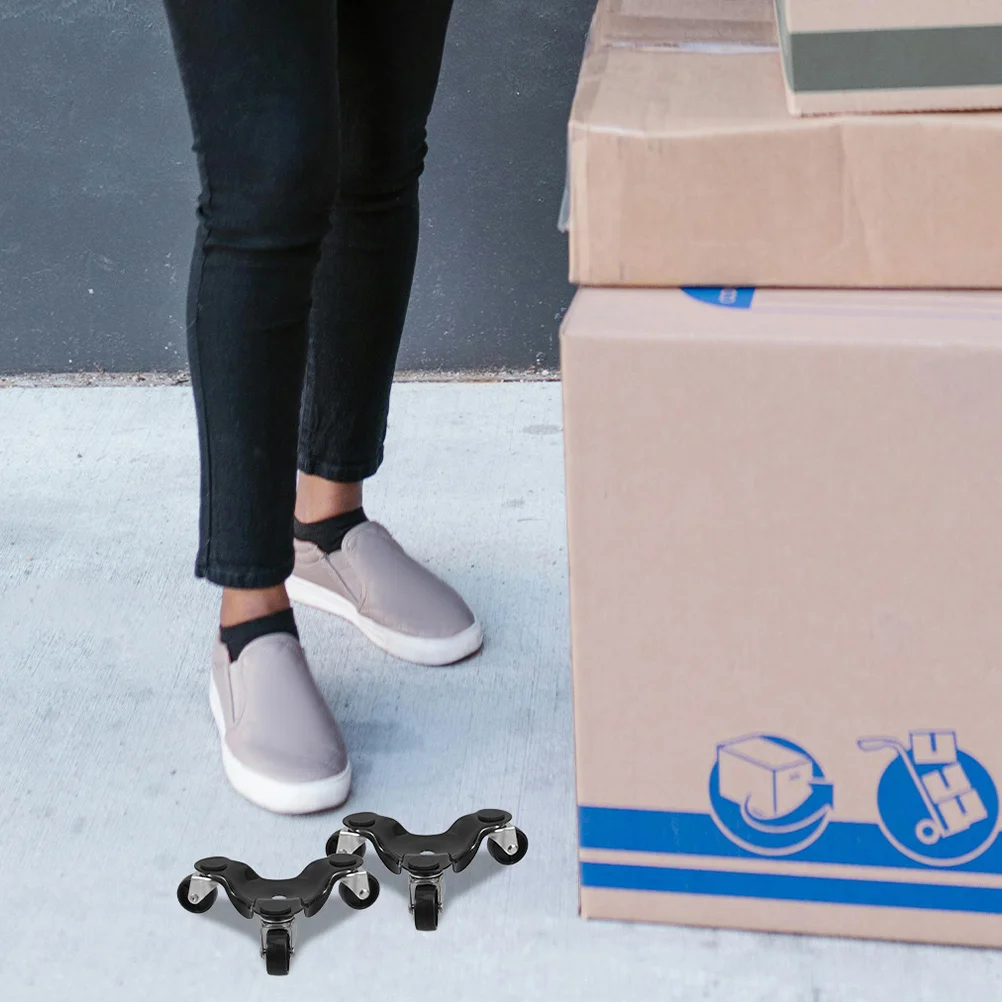 

4Pcs Heavy Duty Furniture Moving Tool with Swivel Casters for Easy Maneuverability Dolly for Heavy Furniture and Appliances on