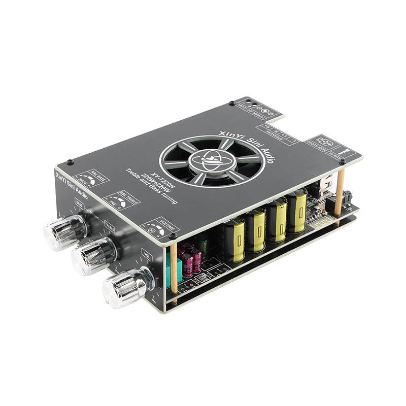 Original XY-T220H 220W 2 Audiophile Bluetooth Audio Power Amplifier Board Module High And Bass Adjustment TPA3251