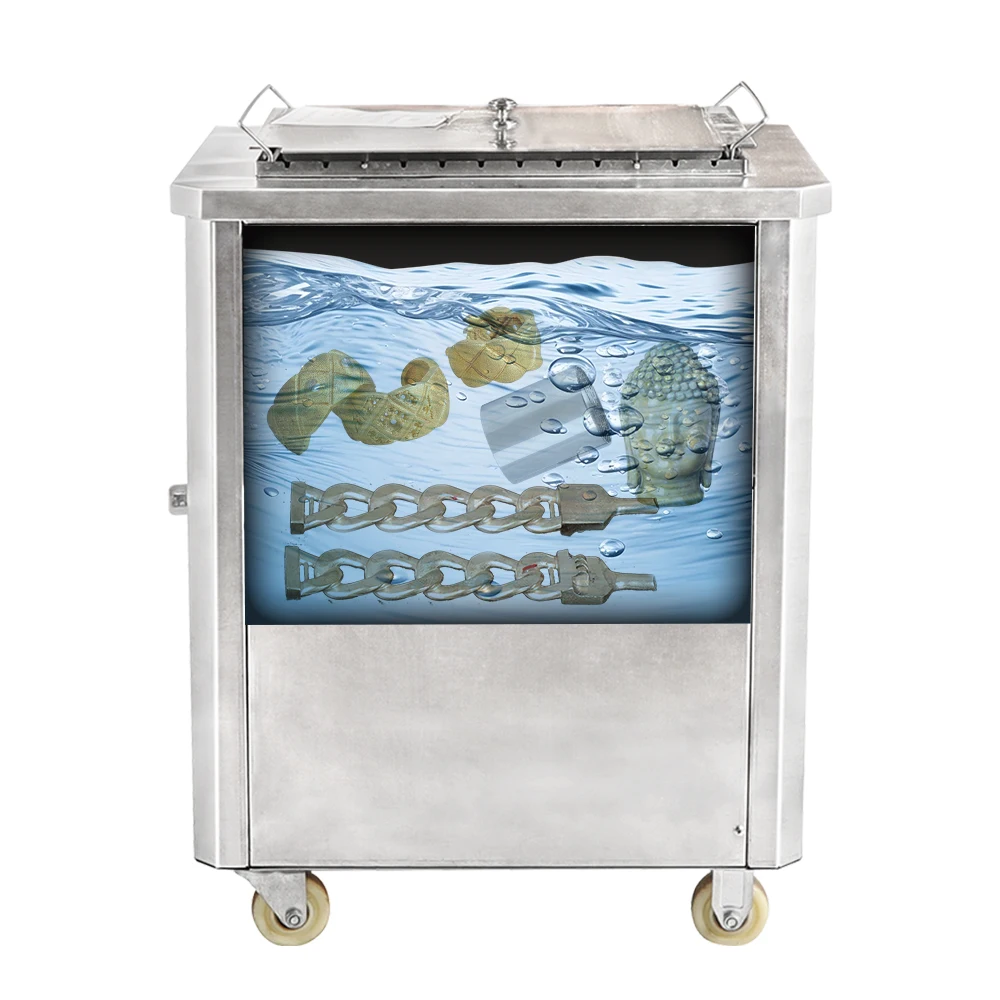 Digital Ultrasonic Cleaner with Stainless Steel Housing Sleep Mode & Wake-up Function