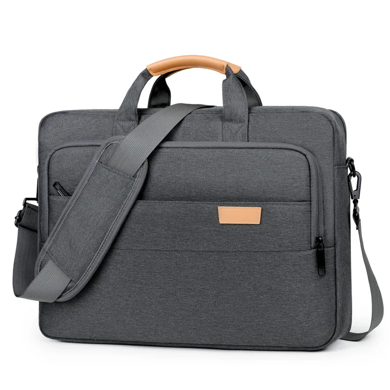 Six-dimensional airbag, 18-inch computer bag, thick, large-capacity, multi-functional single-shoulder travel briefcase