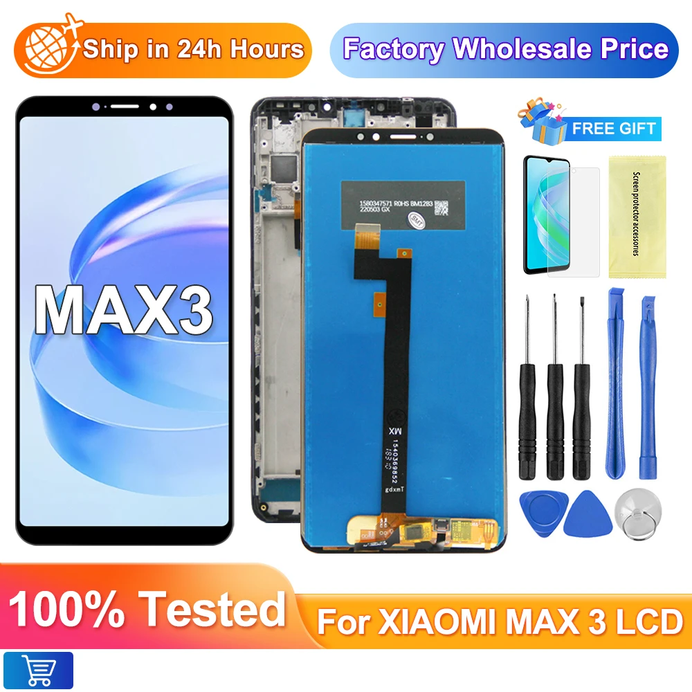 画材 Xiaomi 6.9 LCD Display for Xiaomi Mi Max 3