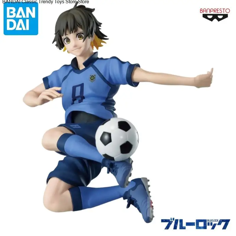Bandai Origineel Op Voorraad Banpresto Blue Lock Anime Karakters Nagi Seishiro Model Action Figure Garage Pop Gloednieuwe Boxed