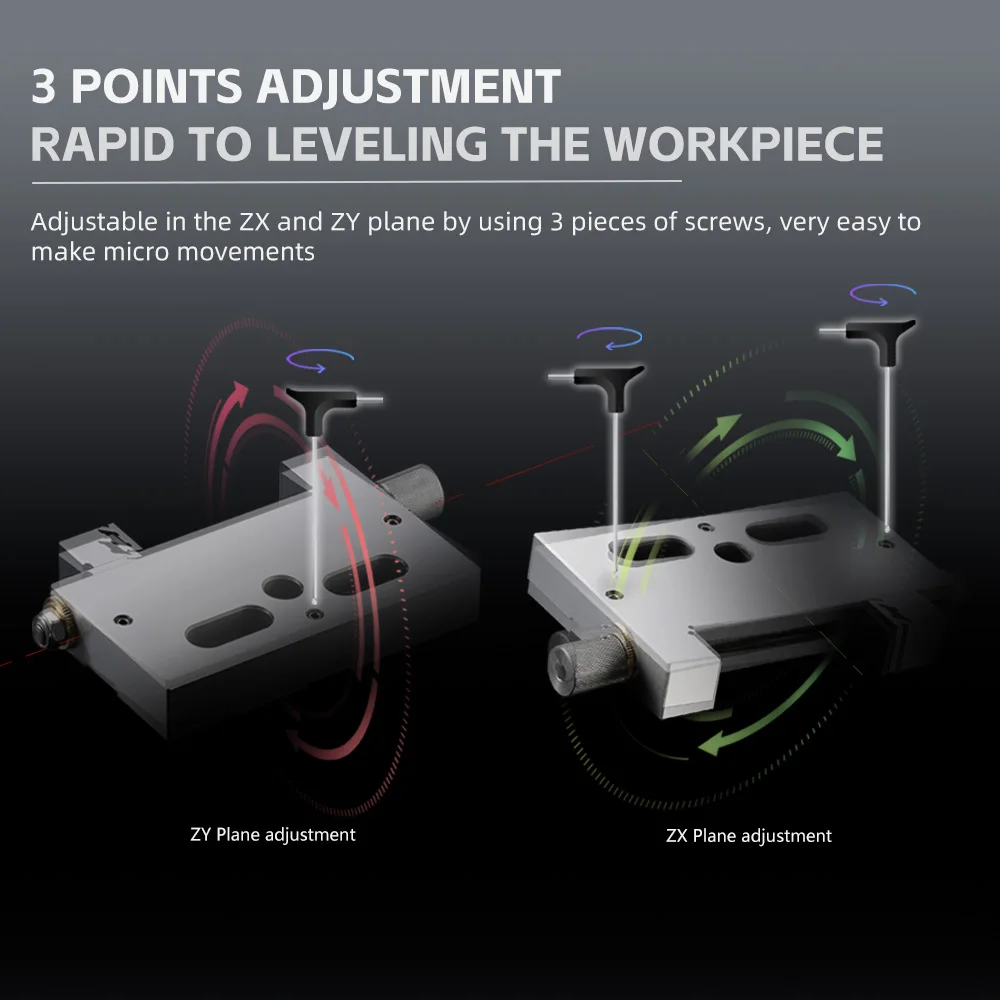 Прецизионные ручные тиски WEDM из нержавеющей стали с диапазоном зажима 100 мм SV200-100