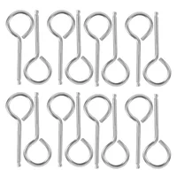 Pieza de extintor de incendios, pasador de bloqueo, pestillo, accesorios de seguridad de hierro, 100 piezas