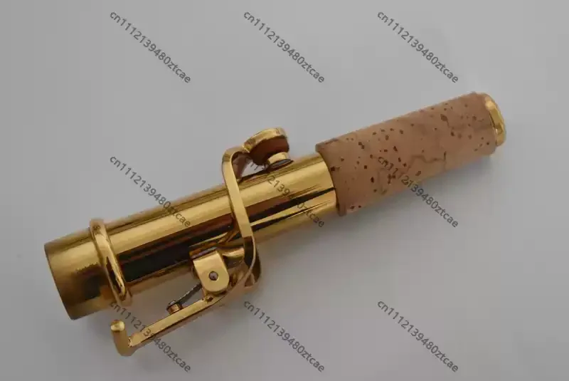 Bb Straight Soprano Saxophone Tube Curved Neck Mouth Joint Wind Instrument Replacement Spare Accessory Saxophone Repair Part