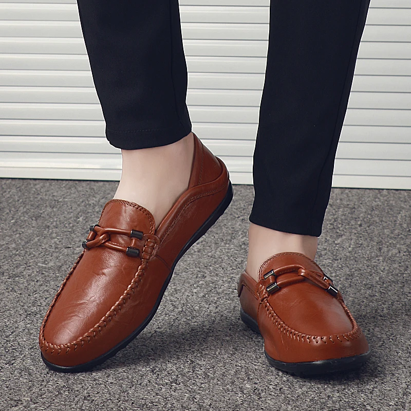 

Легкие мужские лоферы для отдыха, классический деловой стиль, дизайн, офисное платье, удобная уличная прогулочная обувь для вечеринок