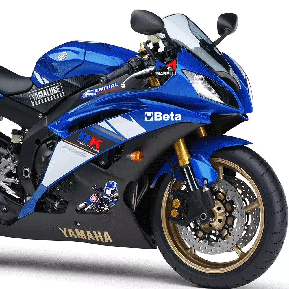 دراجة نارية الراعي ملصق عاكس مقاوم للماء الجسم الديكور دراجة الوفير تعديل الملحقات خوذة جذع ملصق